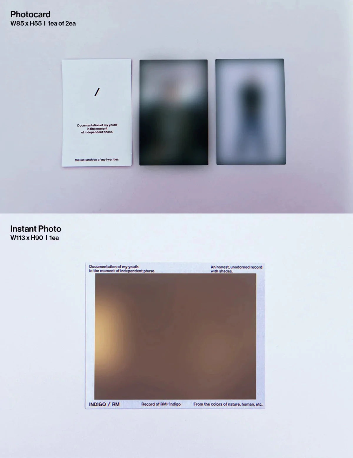 [PREORDER] RM (BTS): Indigo (Book Edition)