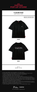 [PREORDER] ITZY - [Tunnel Vision Pop-Up MD] Short-Sleeve T-shirt+1Photocard