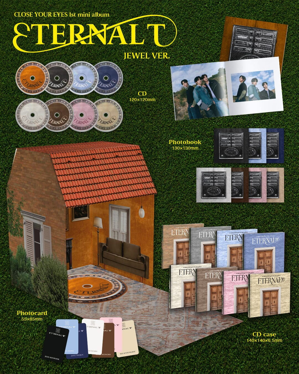 [PREORDER] CLOSE YOUR EYES - ETERNALT (JEWEL VER.)