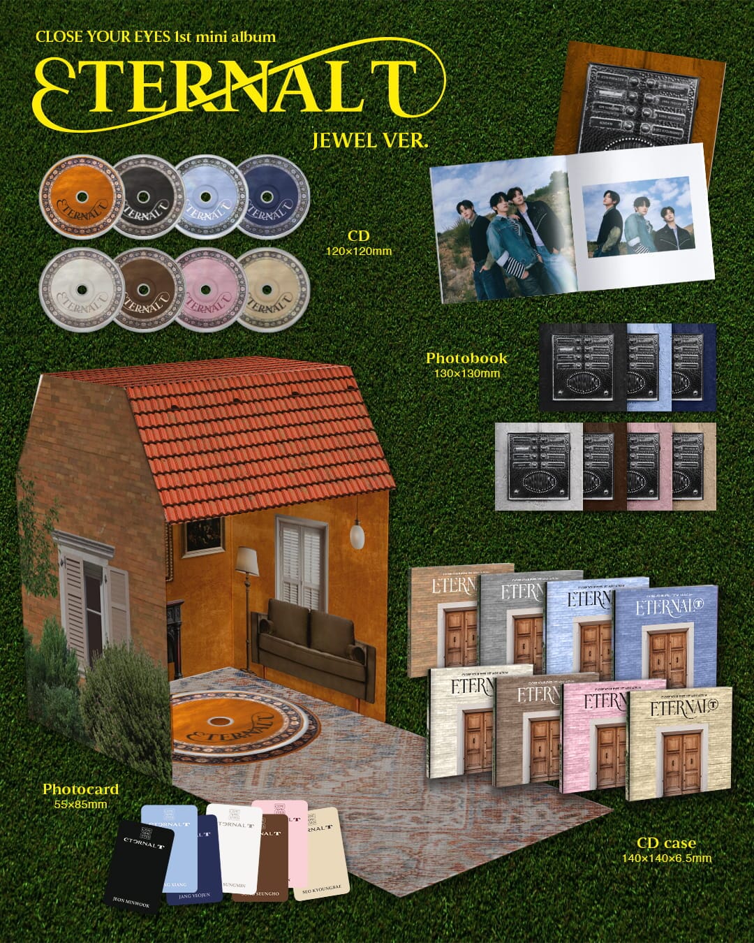 [PREORDER] CLOSE YOUR EYES - ETERNALT (JEWEL VER.)
