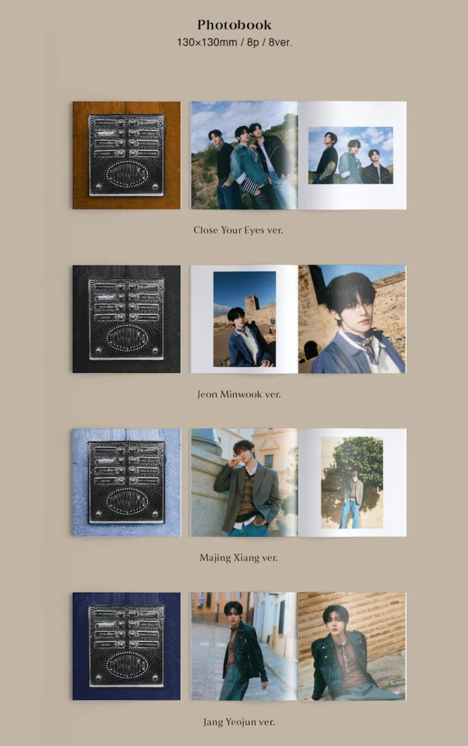 [PREORDER] CLOSE YOUR EYES - ETERNALT (JEWEL VER.)