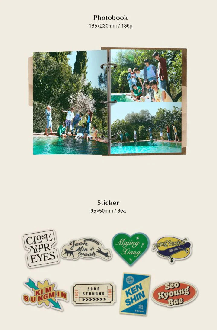 CLOSE YOUR EYES - ETERNALT (PHOTOBOOK VER.) SIGNED VER.