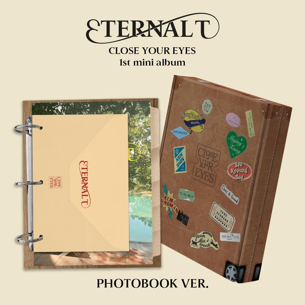 CLOSE YOUR EYES - ETERNALT (PHOTOBOOK VER.) SIGNED VER.