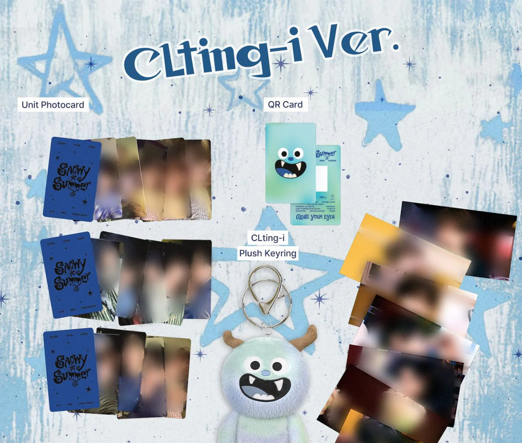 [PREORDER] CLOSE YOUR EYES - Snowy Summer (ID Card Ver./Poca Album)