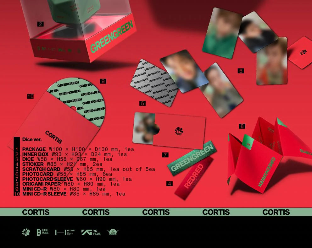 [PREORDER] CORTIS - Greengreen (Dice Ver.)