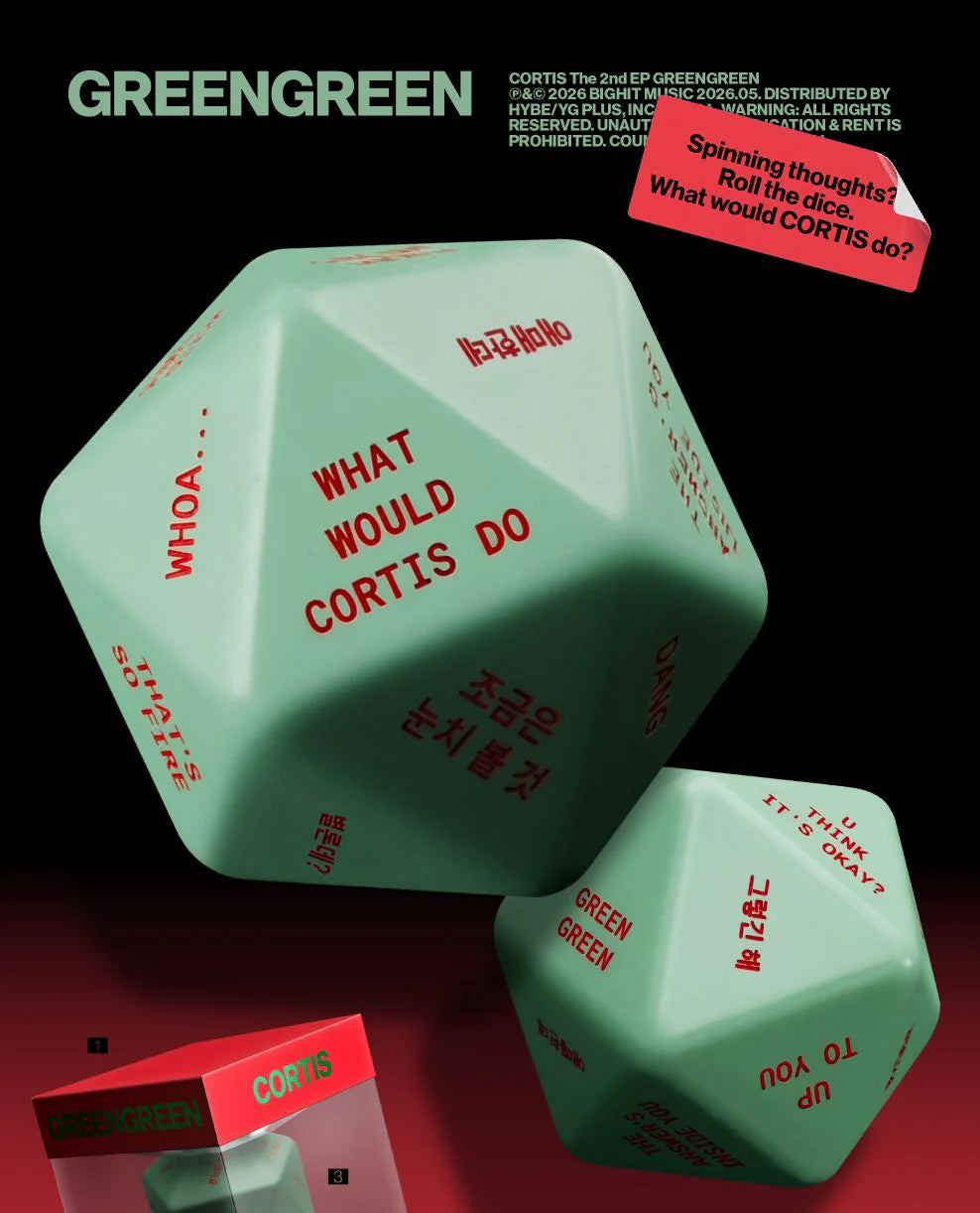 [PREORDER] CORTIS - Greengreen (Dice Ver.)