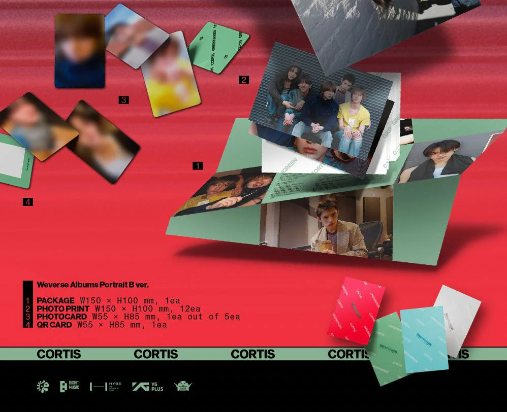 [PREORDER] CORTIS - Greengreen (Weverse Albums Ver.)