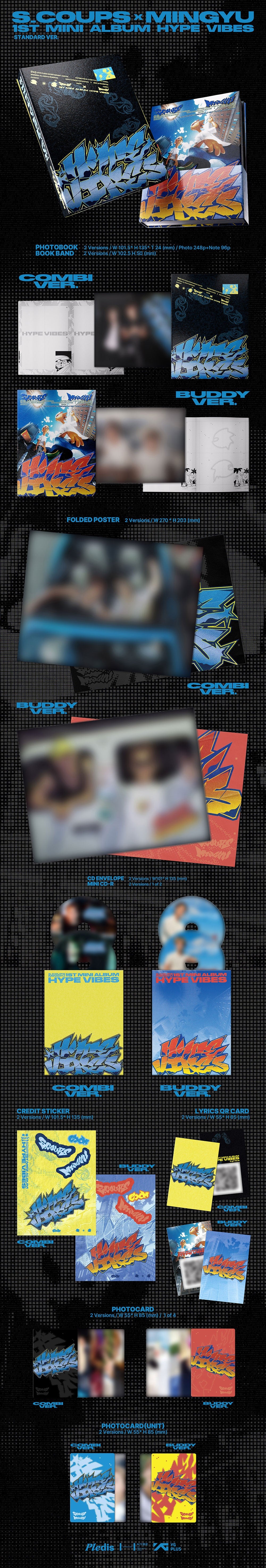 [PREORDER] S. Scoups x Mingyu: Hype Vibes