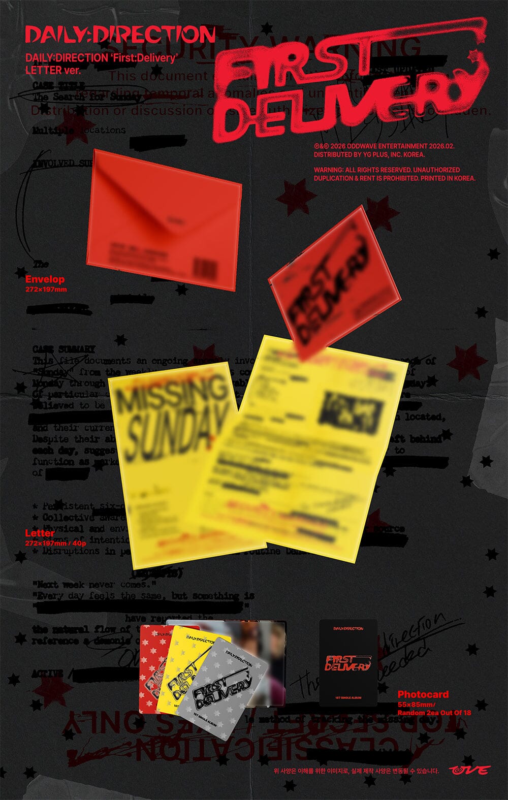 [PREORDER] Daily: Direction: First: Delivery (Letter Version)