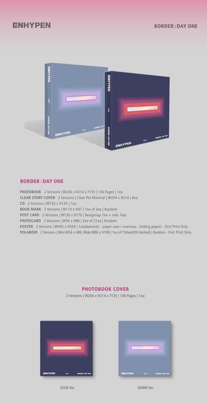 [PREORDER] Enhypen: Border: Day One