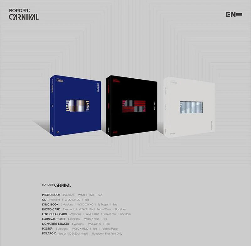 [PREORDER] Enhypen: Border: Carnival