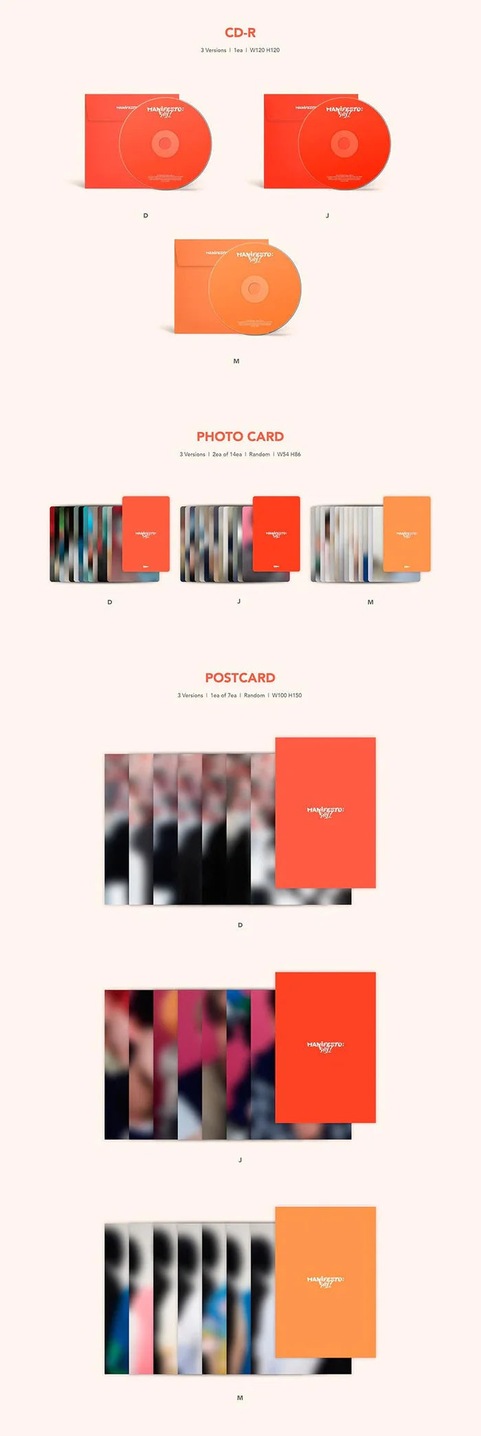 [PREORDER] ENHYPEN - ALBUM MANIFESTO : DAY 1