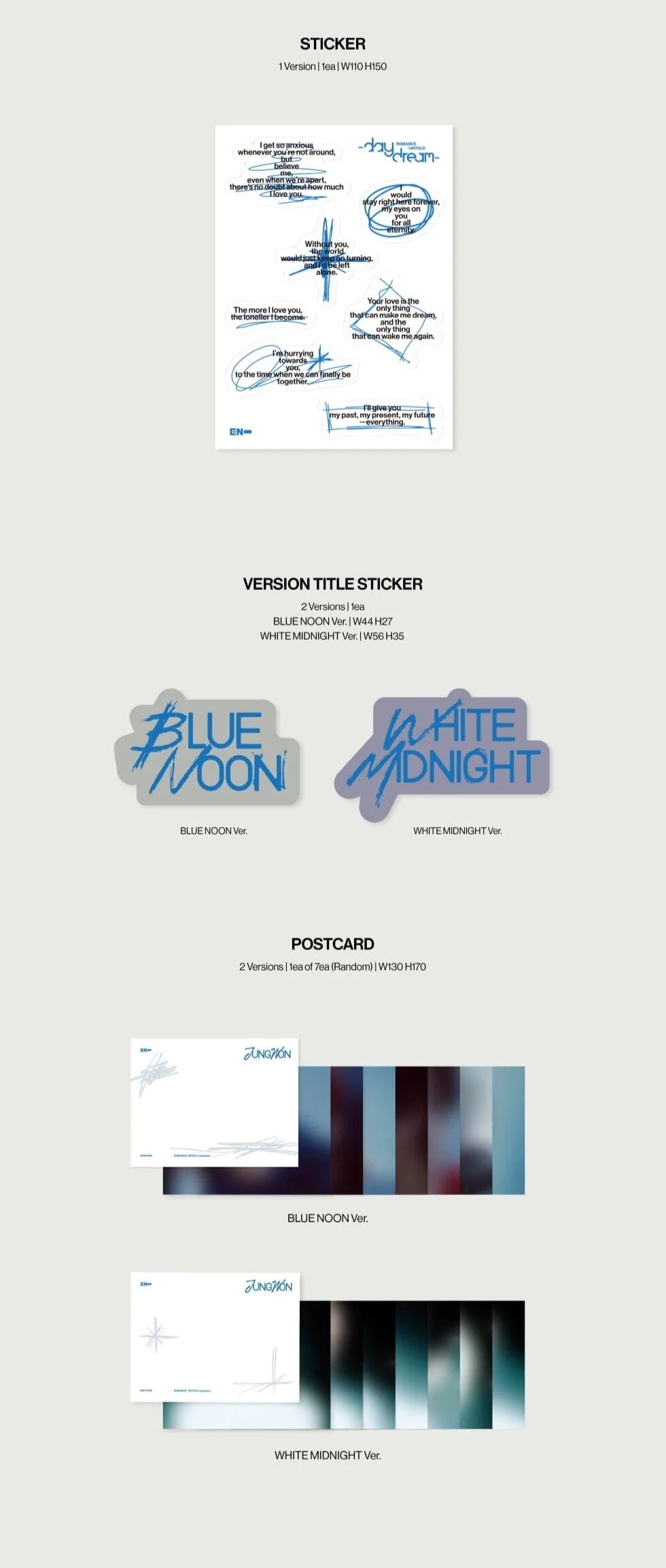 [PREORDER] Enhypen: Romance: Untold: Daydream