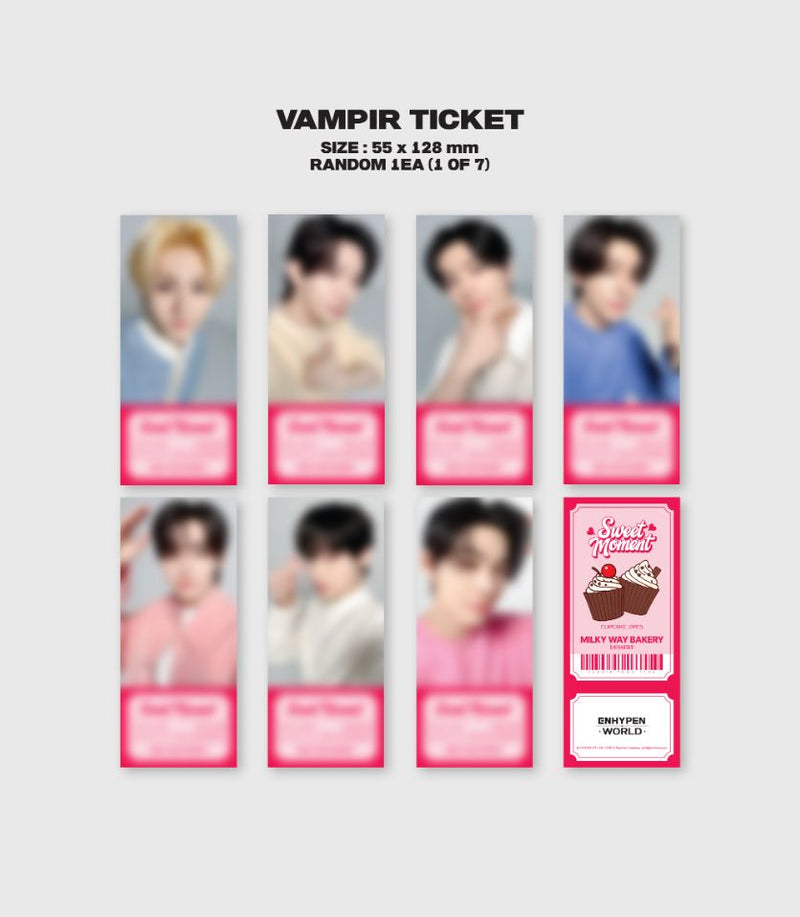 ENHYPEN - World Coupon Card Collection (Sweet Moment Basic Ver.)