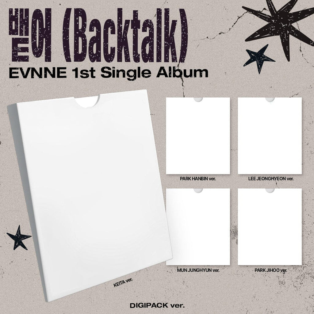 [PREORDER] EVNNE - Backtalk (Digipack Ver.)