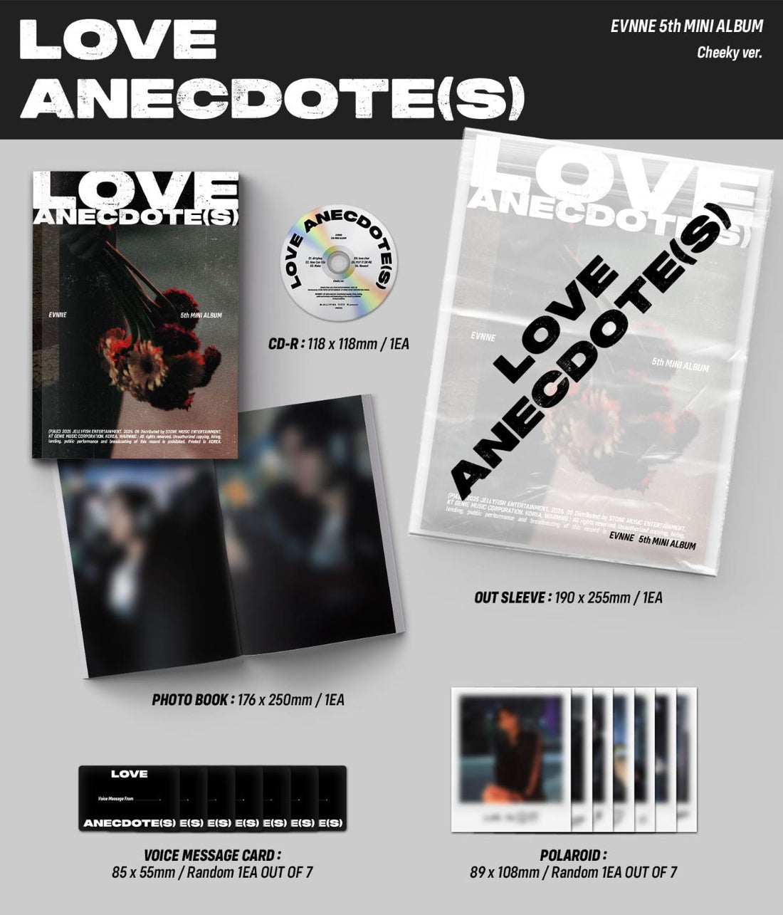 EVNNE - Love Anecdote(s) Photobook+Poster