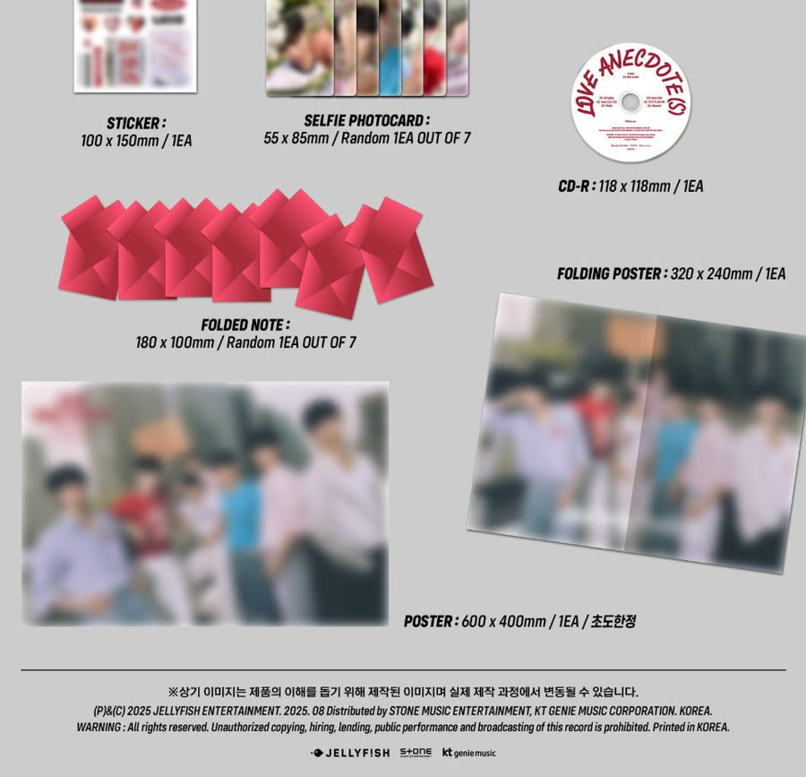 EVNNE - Love Anecdote(s) Photobook+Poster
