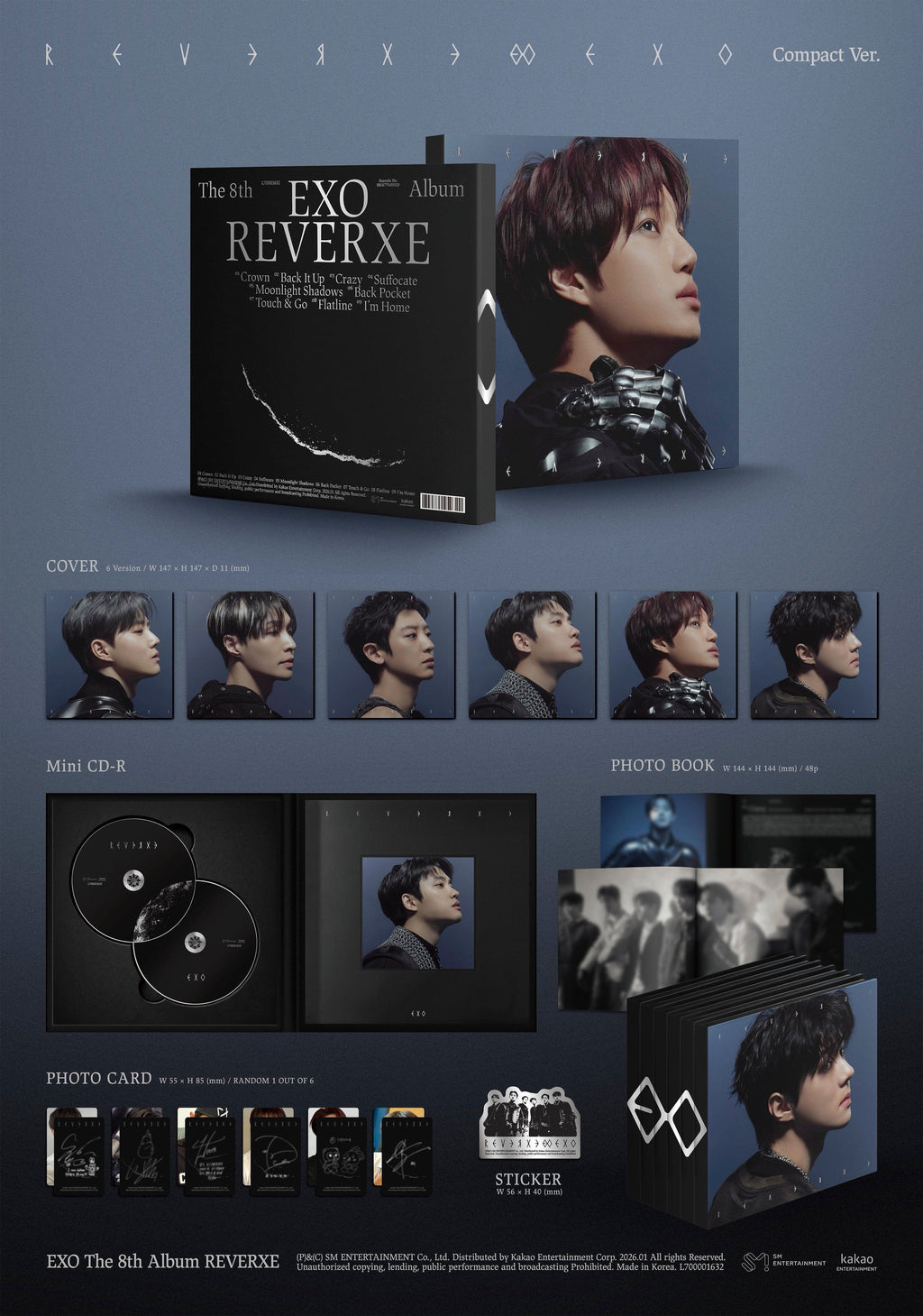 [PREORDER] EXO - Reverxe (Compact Ver.)