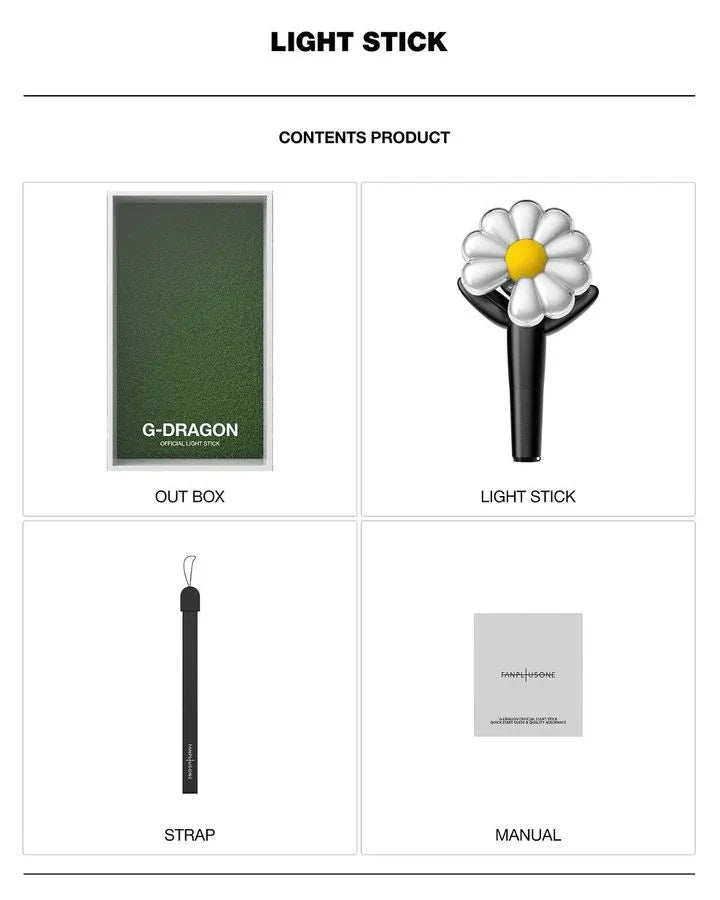[PREORDER] G-DRAGON - Official Light Stick
