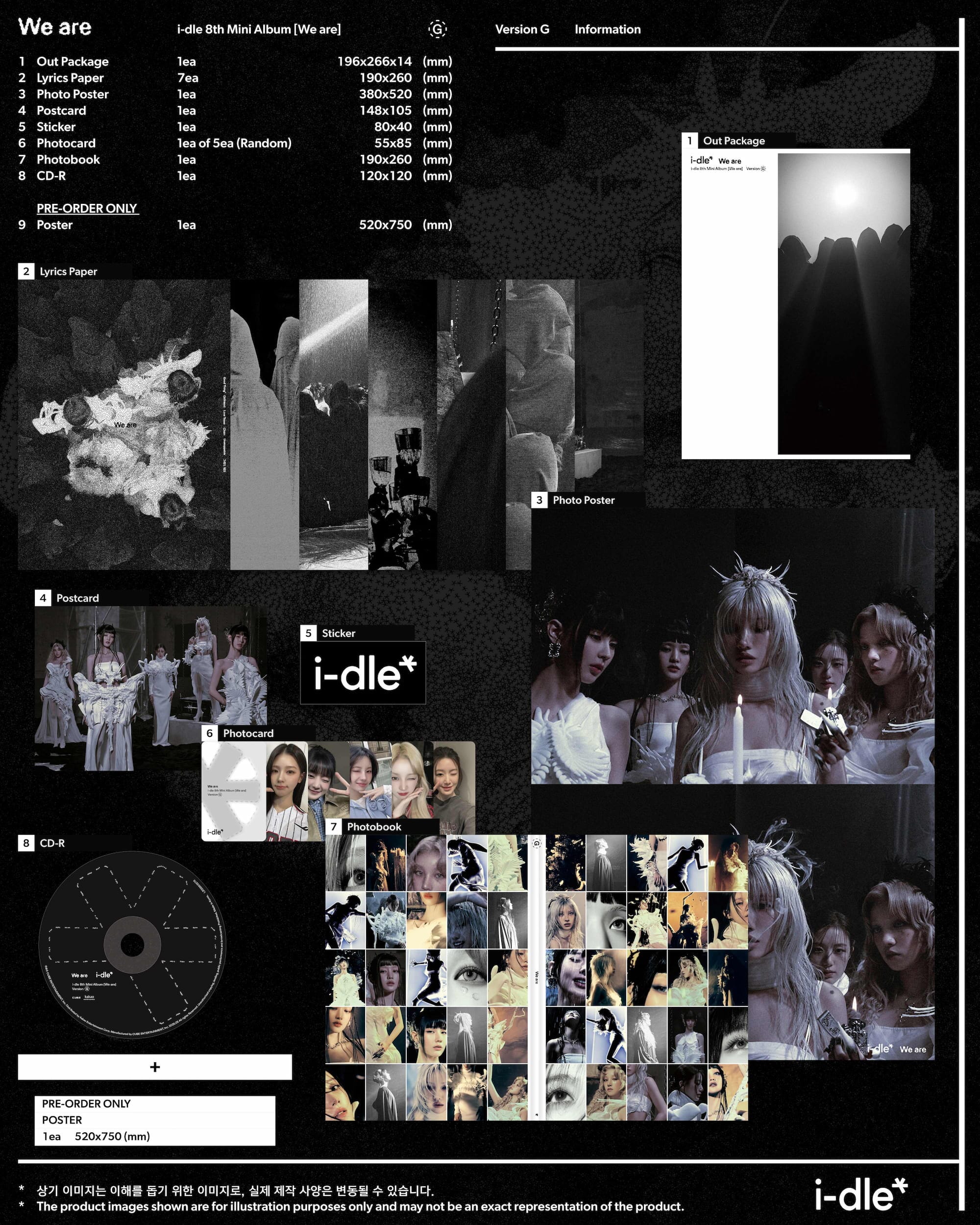 [PREORDER] i-dle: We Are