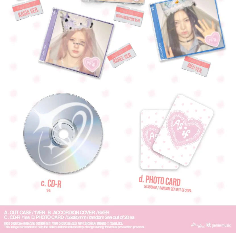 [PREORDER] IFEYE - As If (Jewel Ver.)