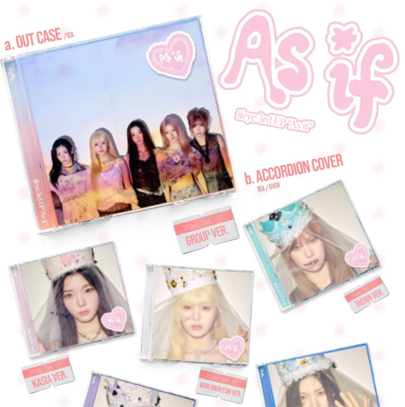 [PREORDER] IFEYE - As If (Jewel Ver.)