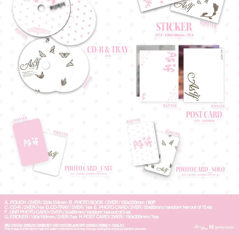 [PREORDER] IFEYE - As If (Photobook Ver.)