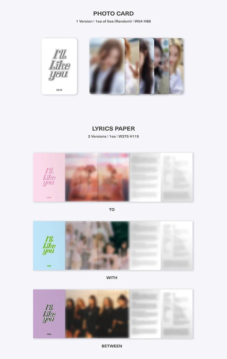 [PREORDER] ILLIT: I'll Like You (GLLIT Version)