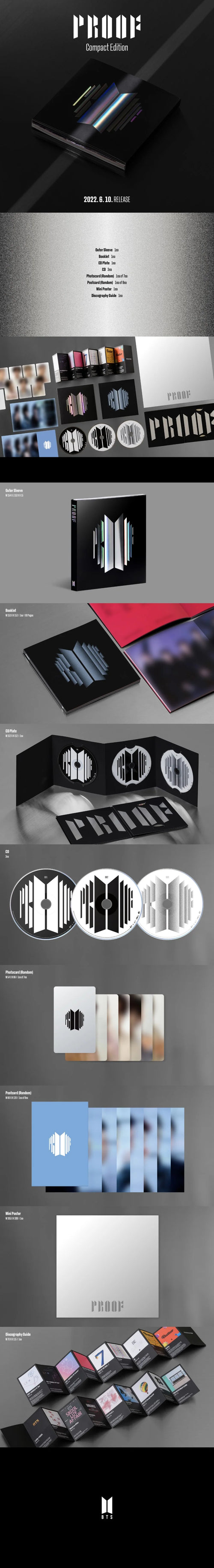 BTS - ALBUM PROOF COMPACT EDITION
