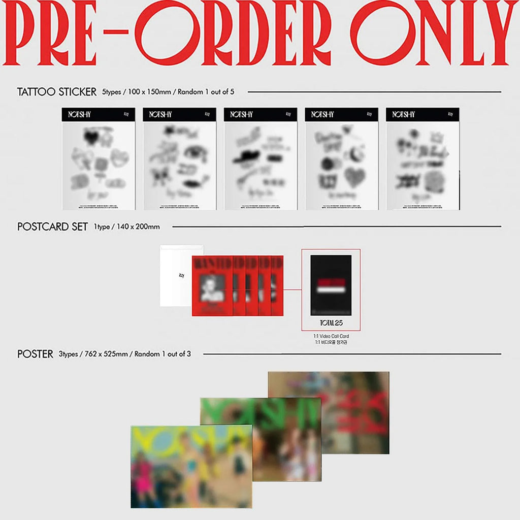 [PREORDER] Itzy: Not Shy