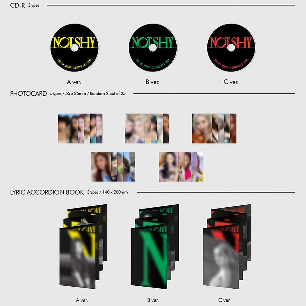 [PREORDER] Itzy: Not Shy