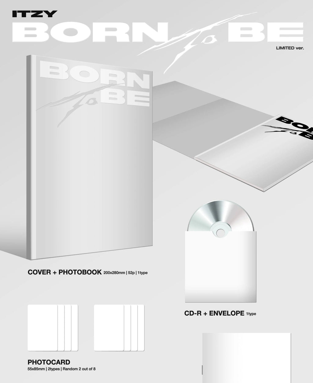 [PREORDER] Itzy: Born to Be