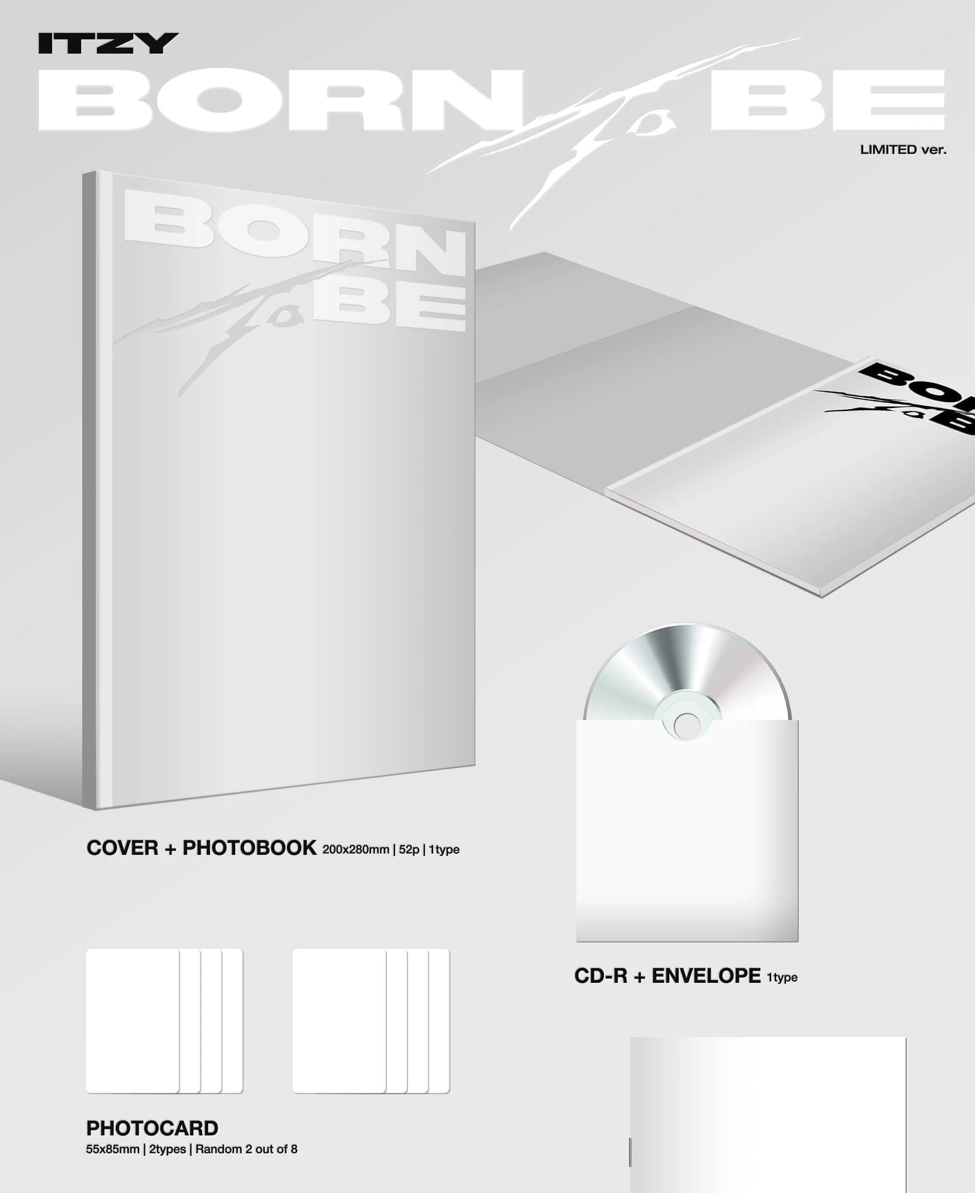 [PREORDER] Itzy: Born to Be