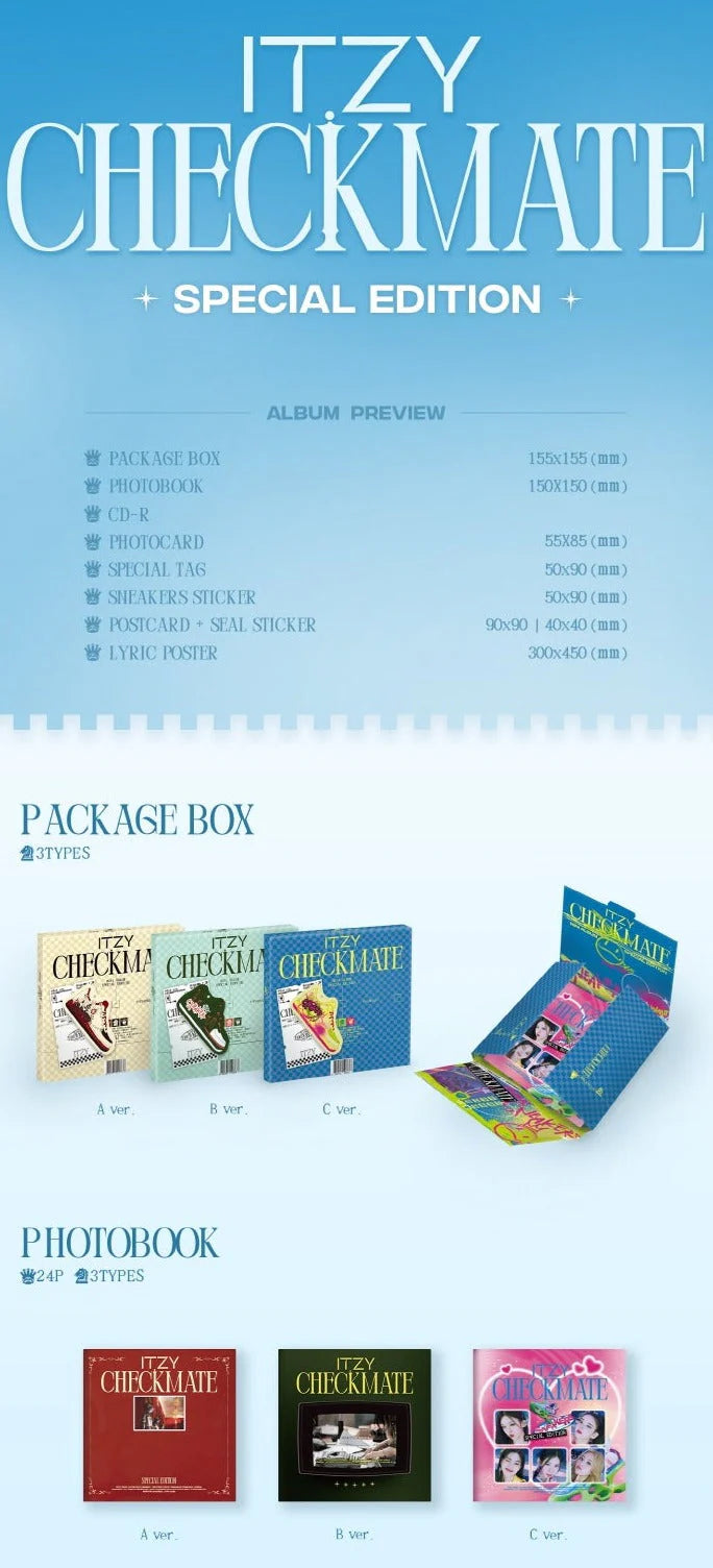 ITZY - 5TH MINI ALBUM CHECKMATE (SPECIAL EDITION)