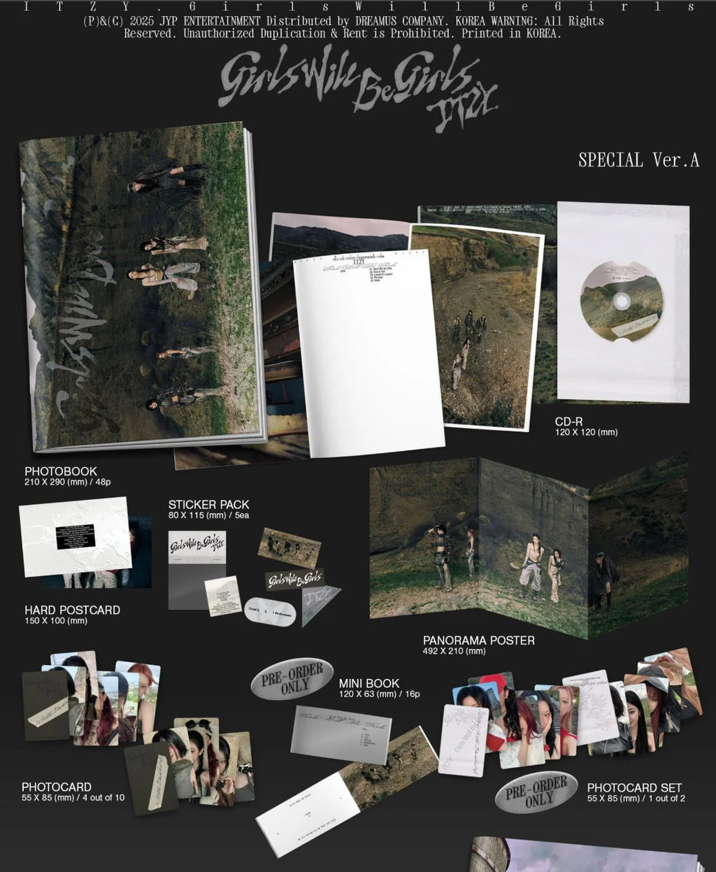 ITZY - Girls Will Be Girls (Special Edition) Photobook