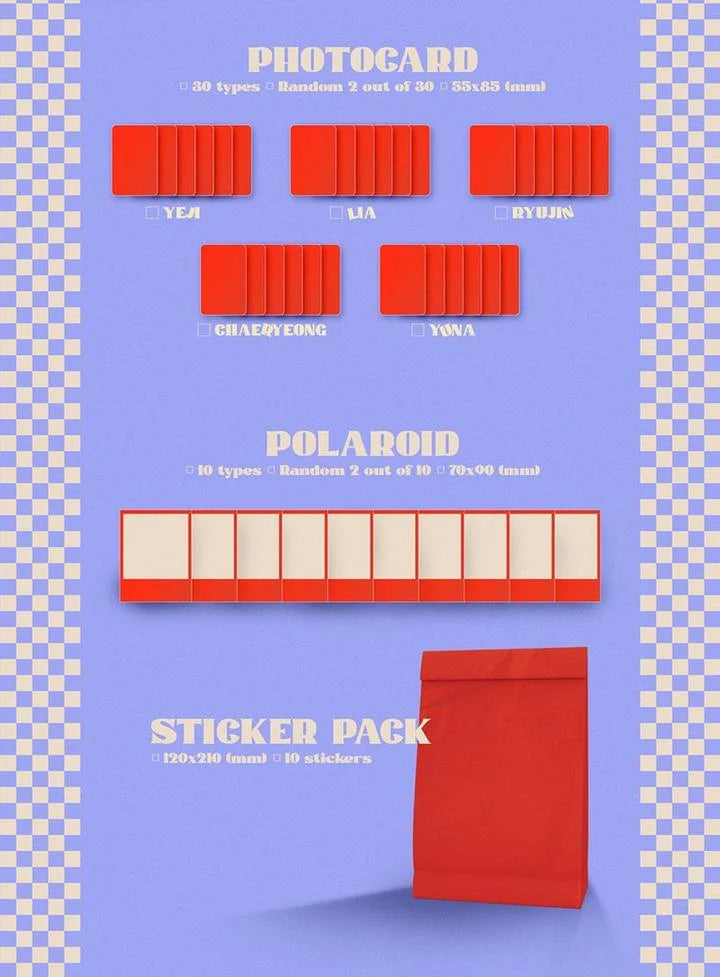 [PREORDER] ITZY: Crazy in Love