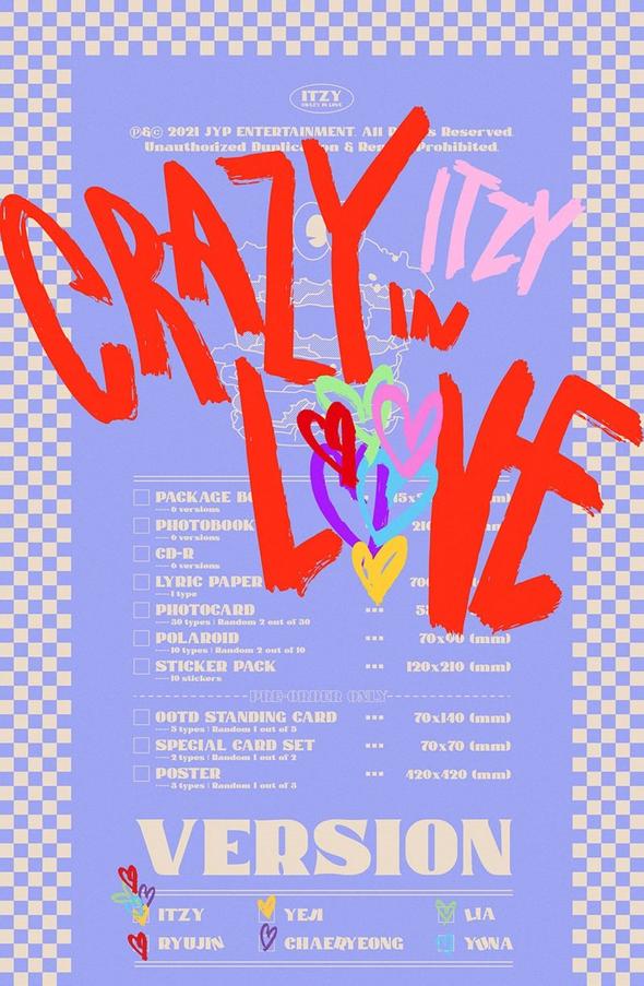 [PREORDER] ITZY: Crazy in Love