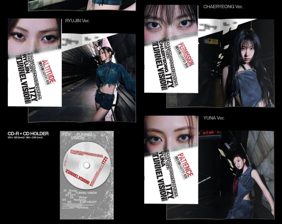 ITZY - Tunnel Vision (Member Ver.) + 1PHOTOCARD