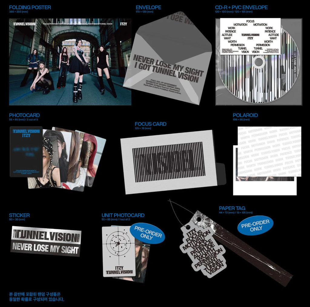 ITZY - Tunnel Vision (Photobook Ver.)