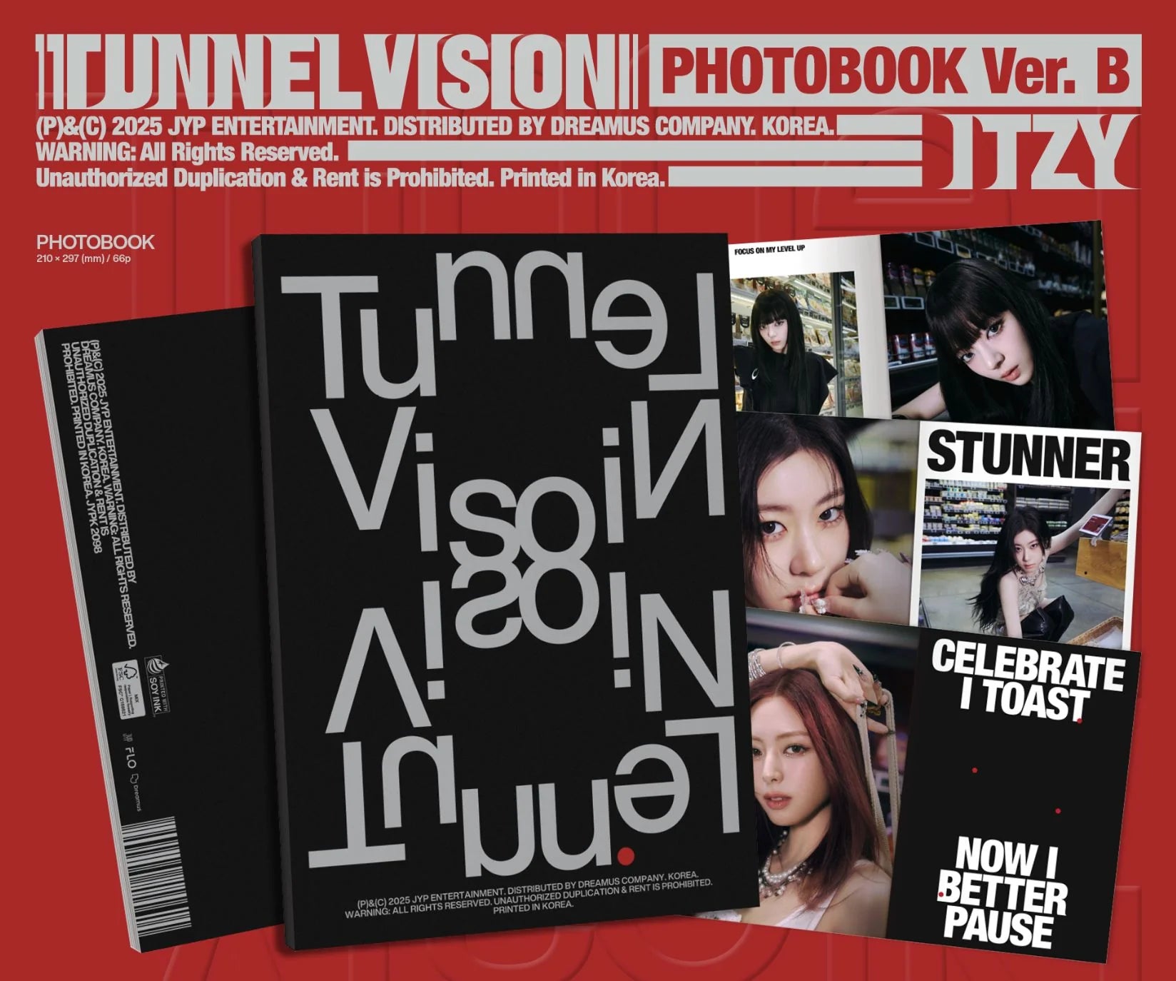 ITZY - Tunnel Vision (Photobook Ver.)