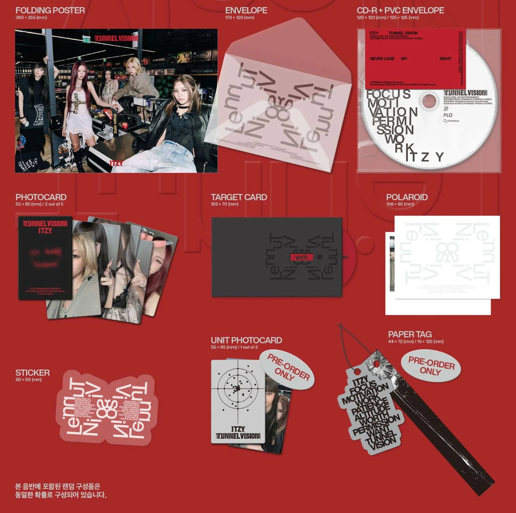 ITZY - Tunnel Vision (Photobook Ver.)
