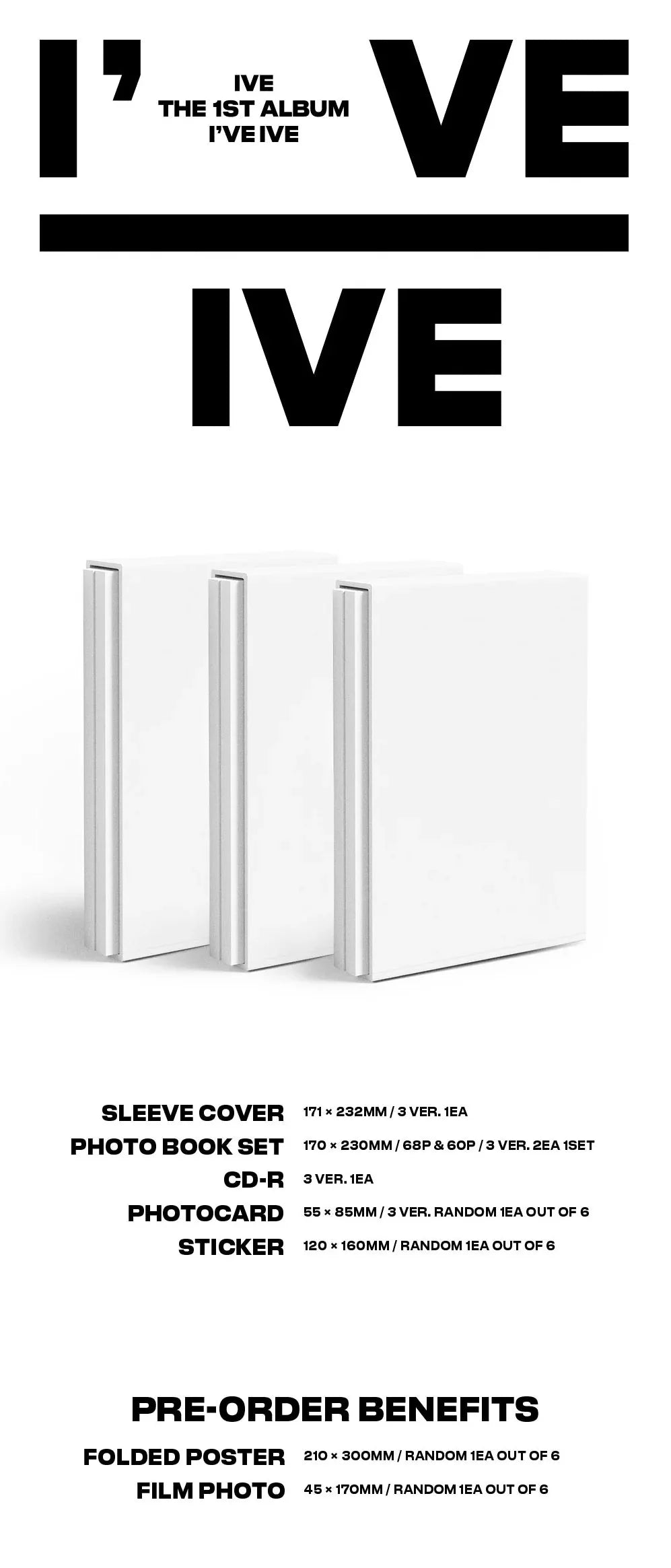 [PREORDER] IVE: I've IVE