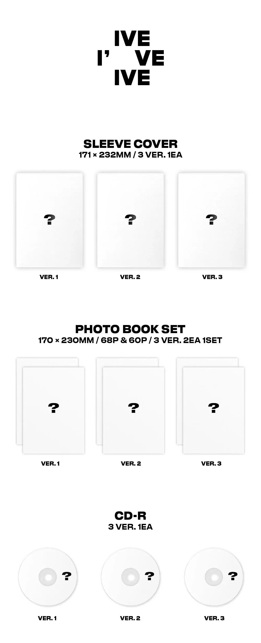 [PREORDER] IVE: I've IVE