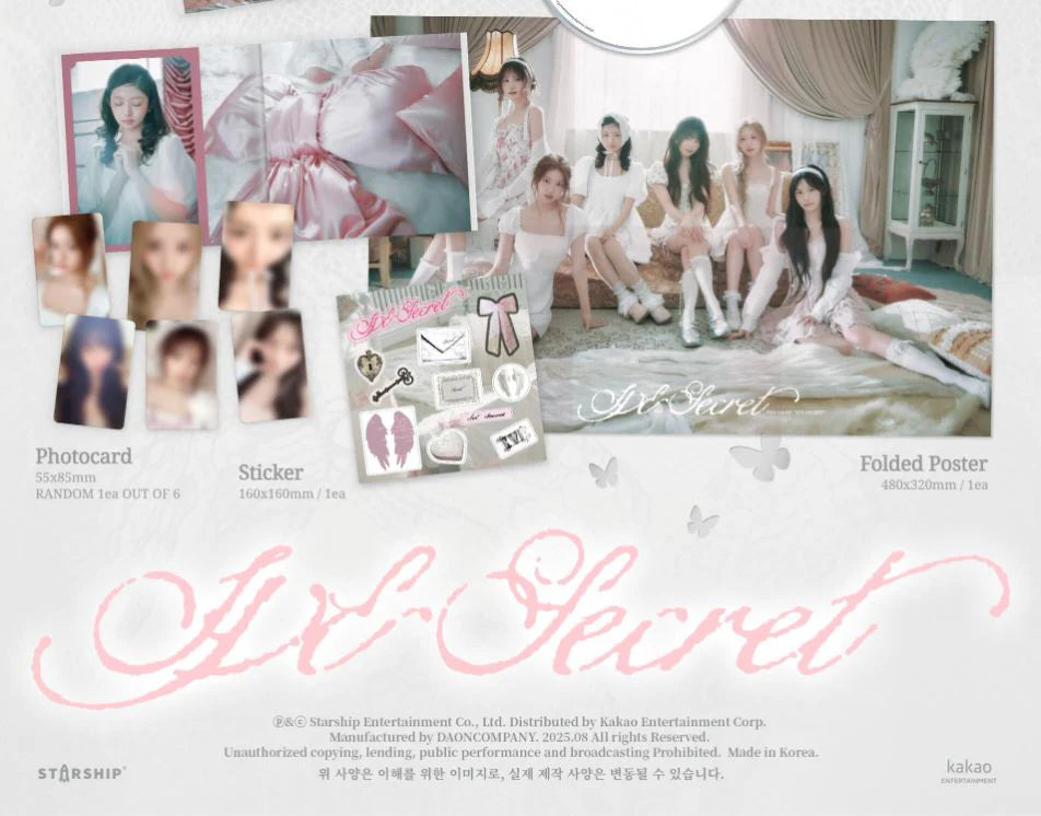 [PREORDER] IVE: Ive Secret (Loved Ive Version)