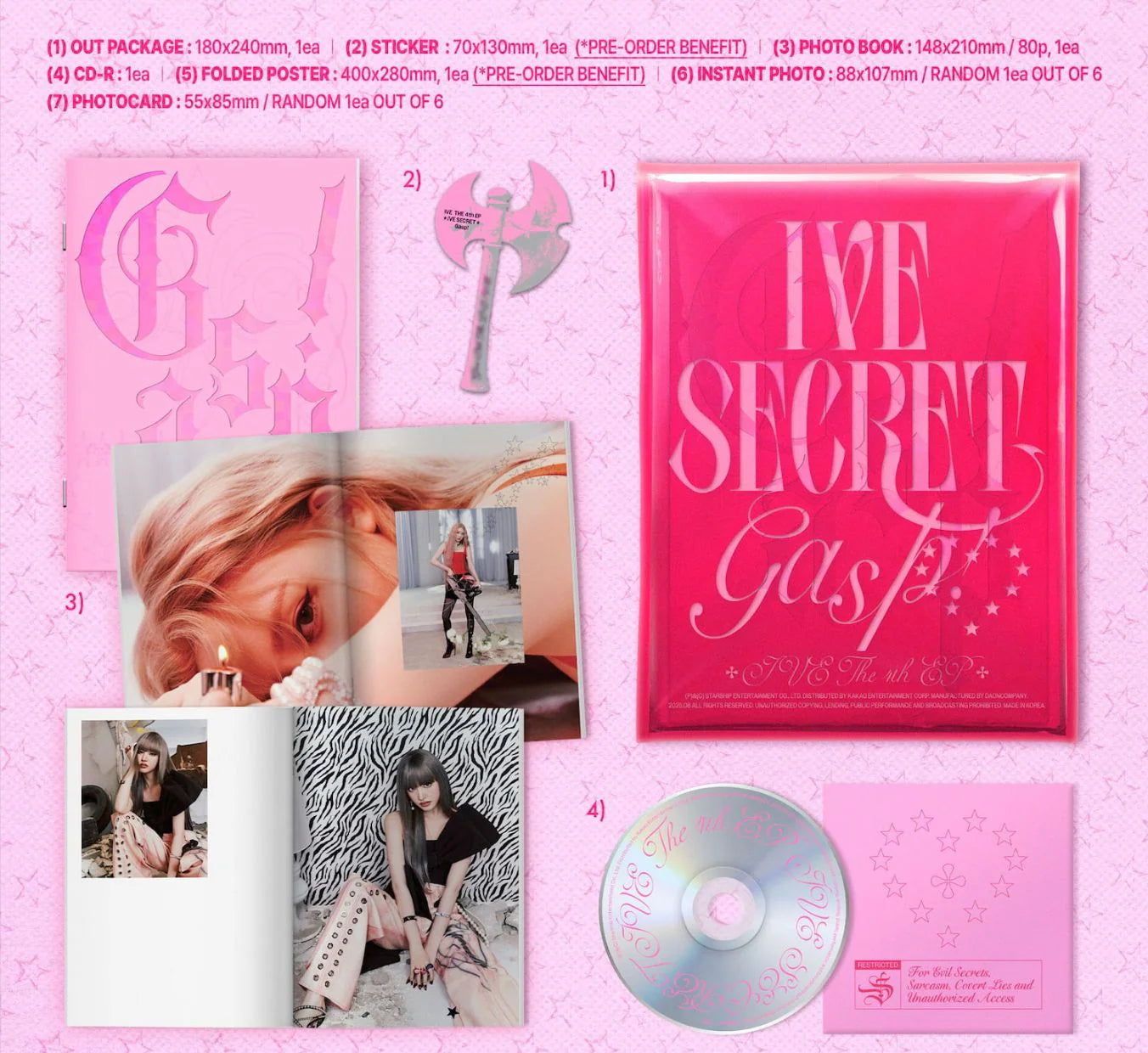 [PREORDER] IVE: Ive Secret