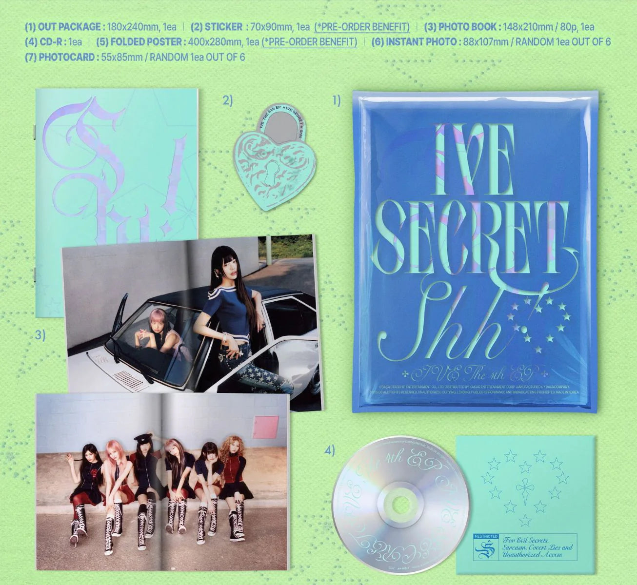 [PREORDER] IVE: Ive Secret