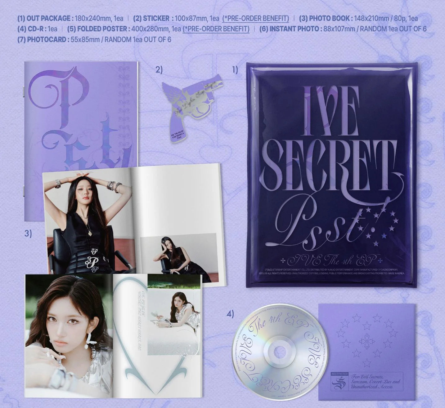 [PREORDER] IVE: Ive Secret