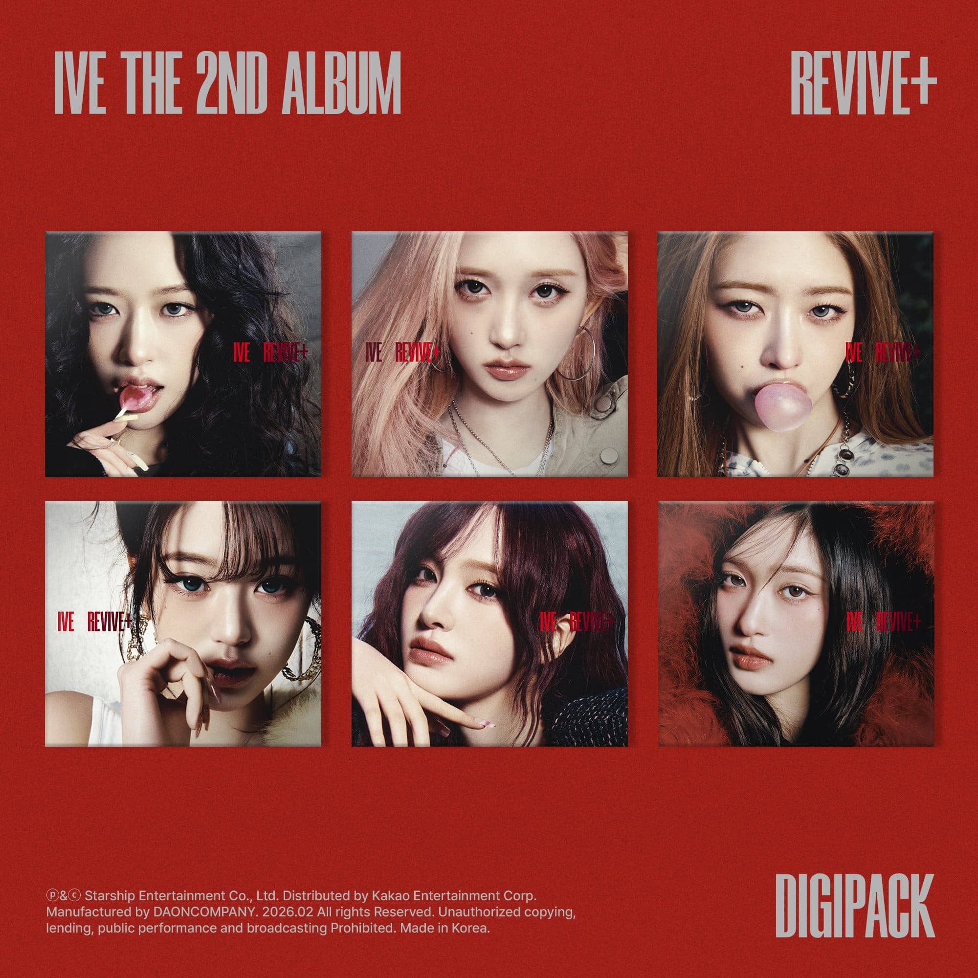 (PREORDER) IVE - Revive+ (Digipack Ver.)