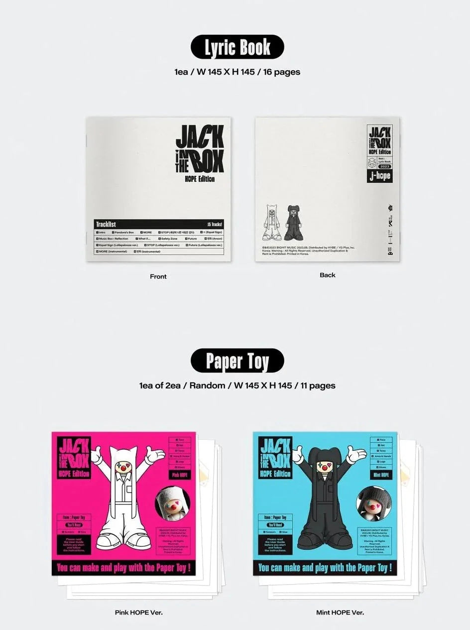[PREORDER] J-Hope (BTS): Jack In The BOX (Hope Edition)