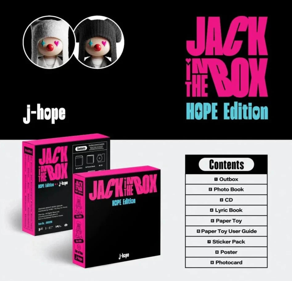 [PREORDER] J-Hope (BTS): Jack In The BOX (Hope Edition)